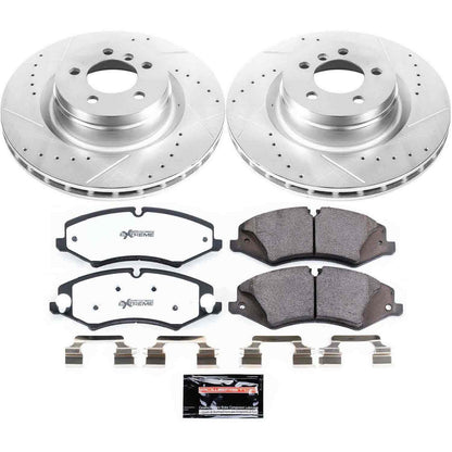 PowerStop Power Stop 10-12 Land Rover Range Rover Front Z36 Truck & Tow Brake Kit K6475-36
