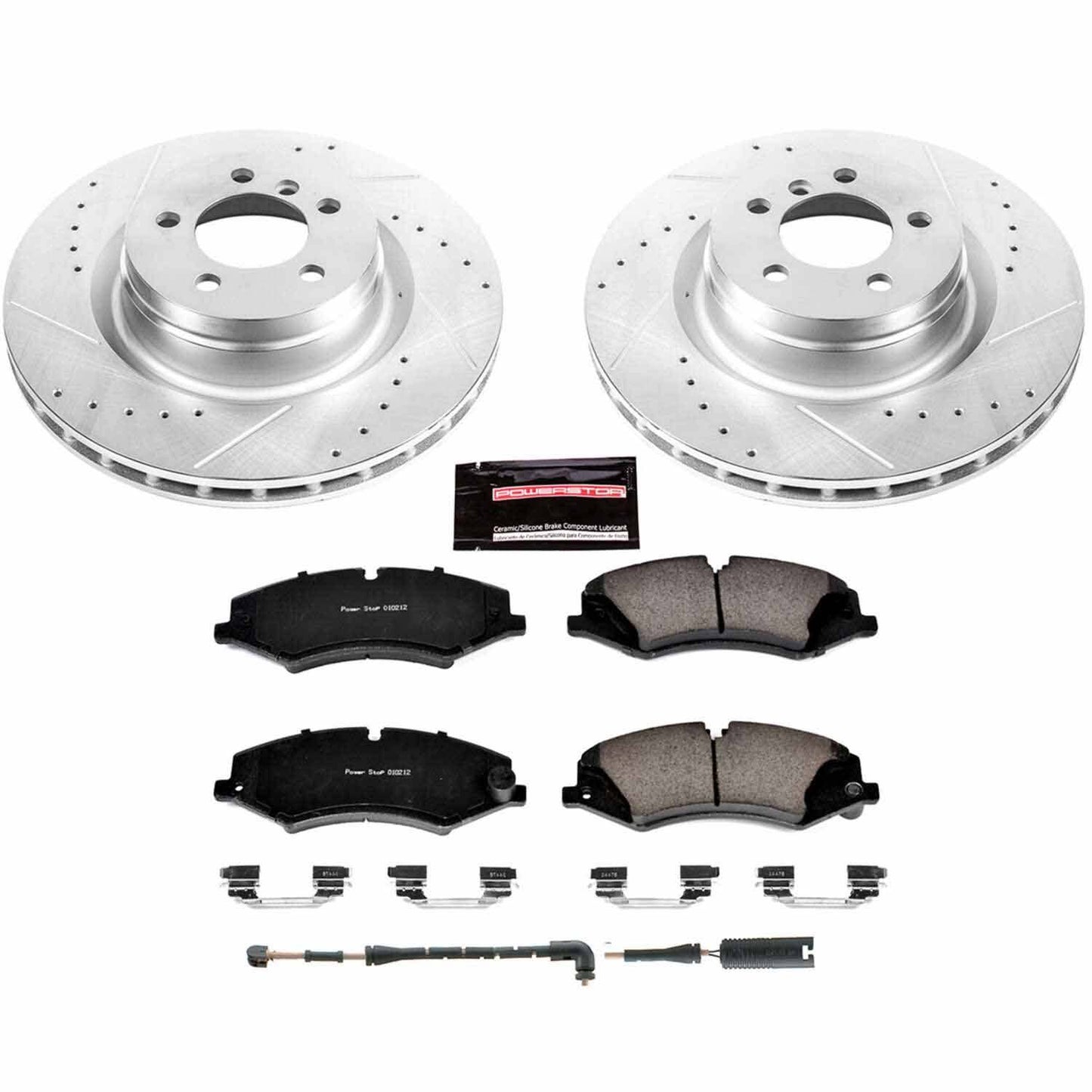 PowerStop Power Stop 10-12 Land Rover Range Rover Front Z23 Evolution Sport Brake Kit K6475