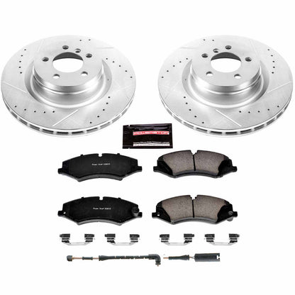 PowerStop Power Stop 10-12 Land Rover Range Rover Front Z23 Evolution Sport Brake Kit K6475