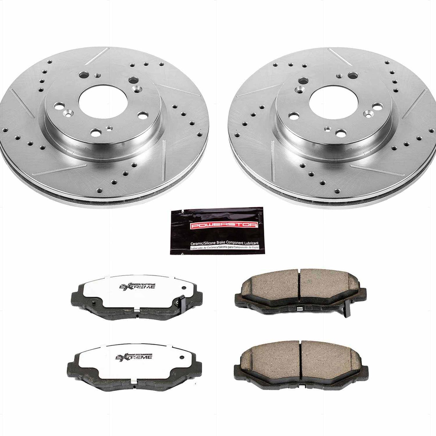 PowerStop Power Stop 2013 Acura ILX Front Z26 Street Warrior Brake Kit K6490-26