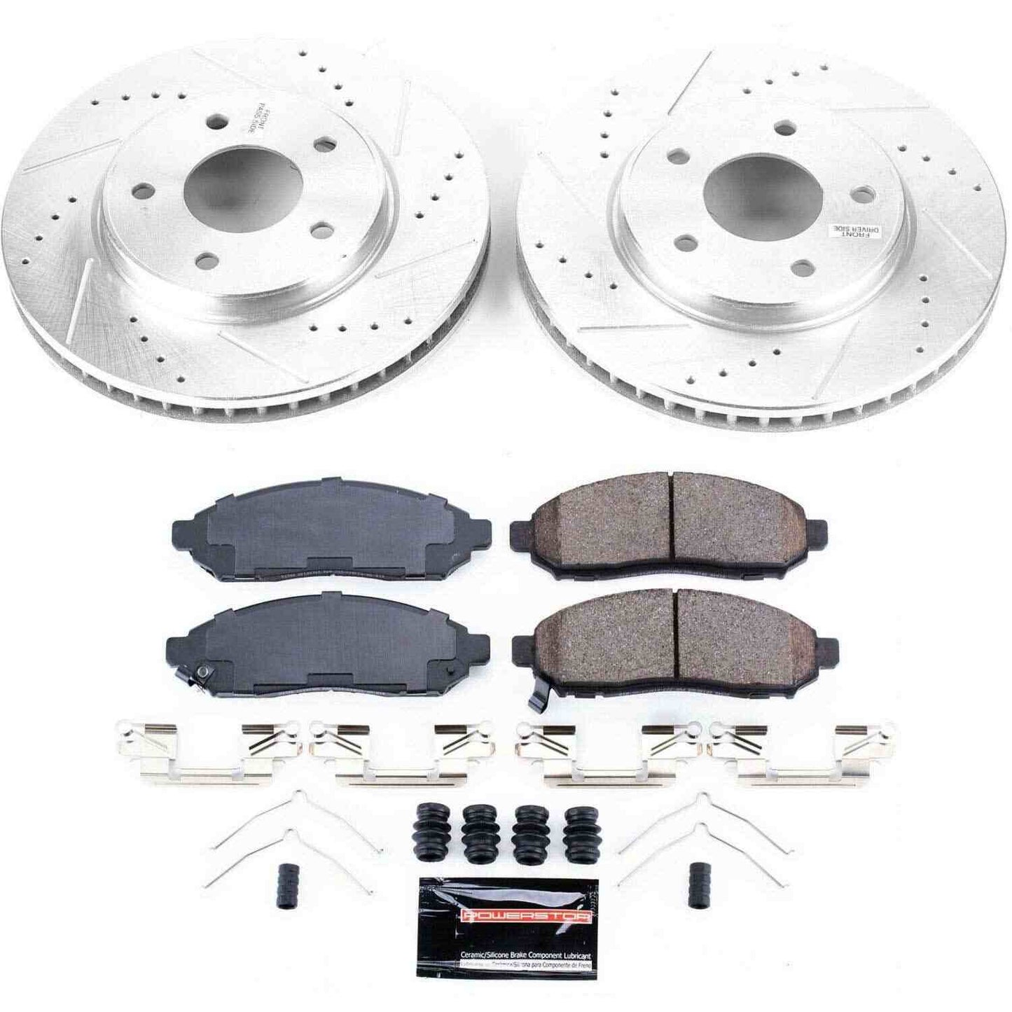 PowerStop Power Stop 15-17 Chevrolet City Express Front Z23 Evolution Sport Brake Kit K6492