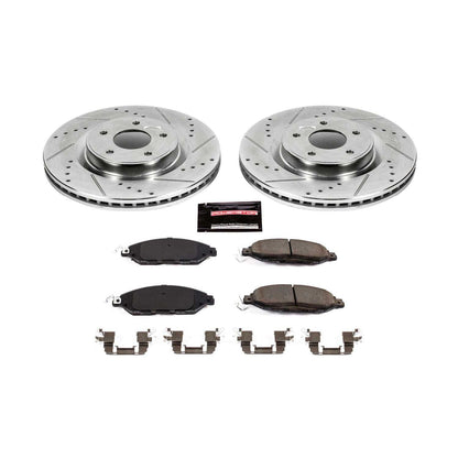 PowerStop Power Stop 2013 Infiniti JX35 Front Z23 Evolution Sport Brake Kit K6496