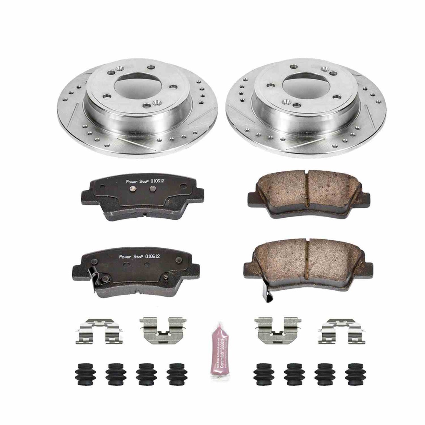 PowerStop Power Stop 11-19 Hyundai Elantra Rear Z23 Evolution Sport Brake Kit K6501
