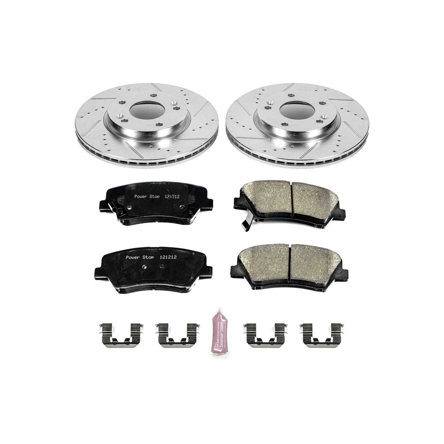 PowerStop Power Stop 11-16 Hyundai Elantra Front Z23 Evolution Sport Brake Kit K6503