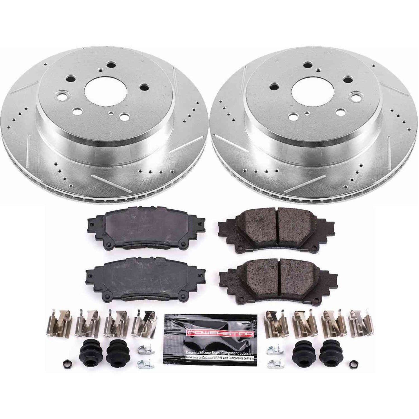 PowerStop Power Stop 13-19 Lexus GS350 Rear Z23 Evolution Sport Brake Kit K6514