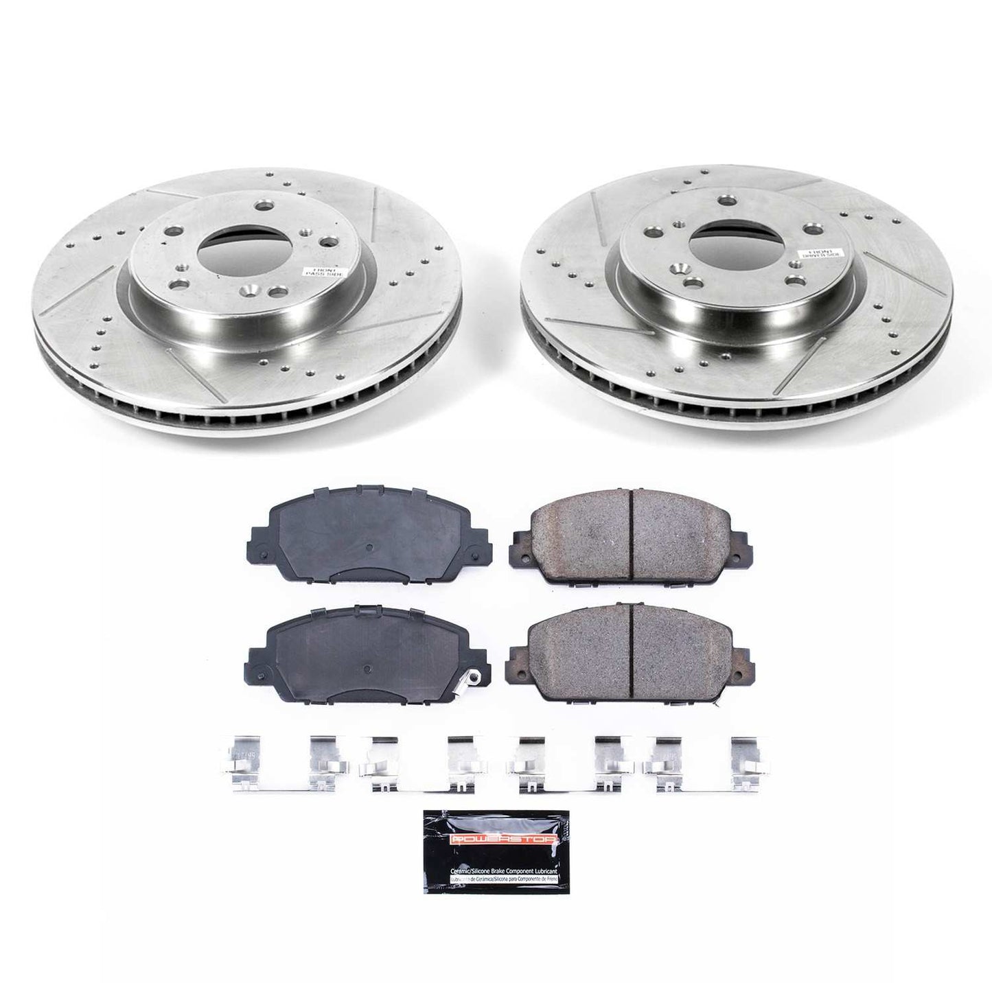 PowerStop Power Stop 13-19 Honda Accord Front Z23 Evolution Sport Brake Kit K6515