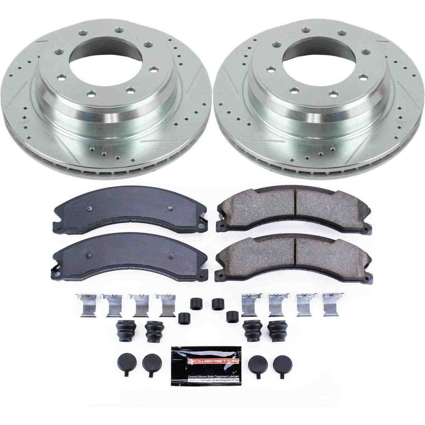 PowerStop Power Stop 12-18 Nissan NV1500 Rear Z23 Evolution Sport Brake Kit K6517