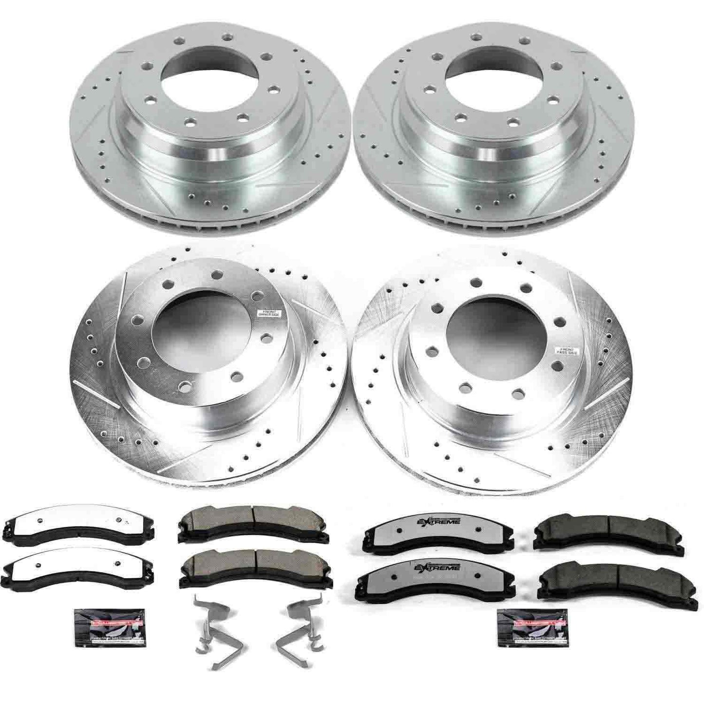 PowerStop Power Stop 12-18 Nissan NV1500 Front & Rear Z36 Truck & Tow Brake Kit K6519-36
