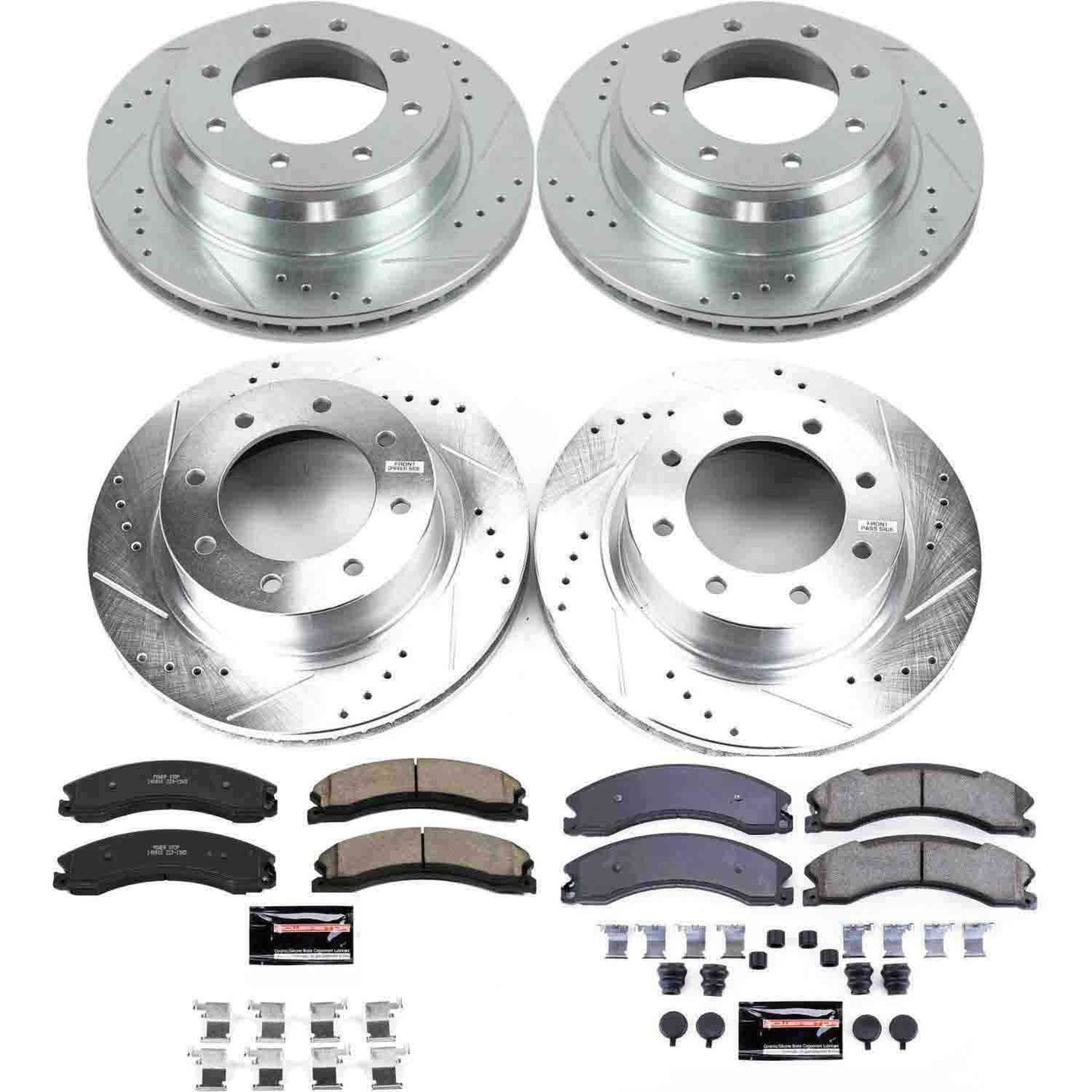 PowerStop Power Stop 12-18 Nissan NV1500 Front & Rear Z23 Evolution Sport Brake Kit K6519
