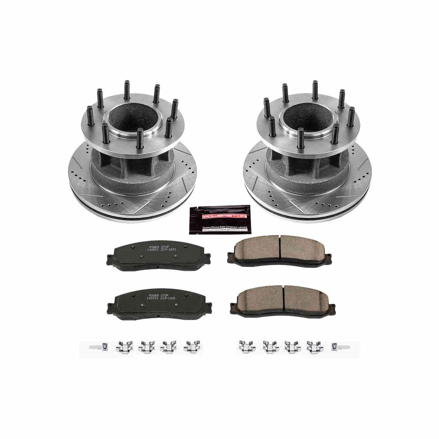 PowerStop Power Stop 2012 Ford F-350 Super Duty Front Z23 Evolution Sport Brake Kit K6526