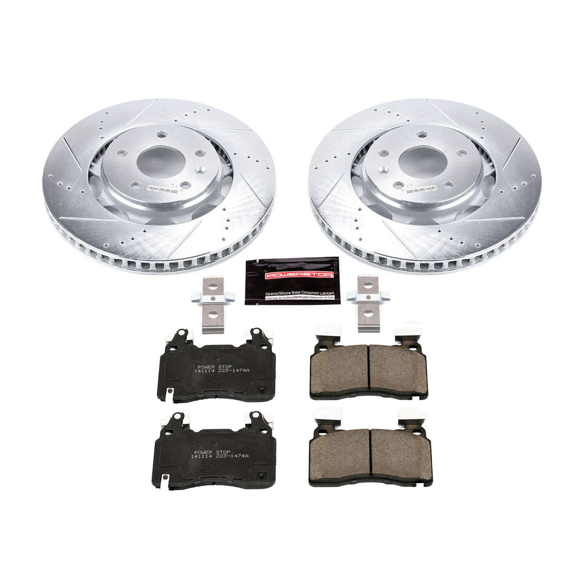 PowerStop Power Stop 14-19 Chevrolet Corvette Front Z23 Evolution Sport Brake Kit K6531