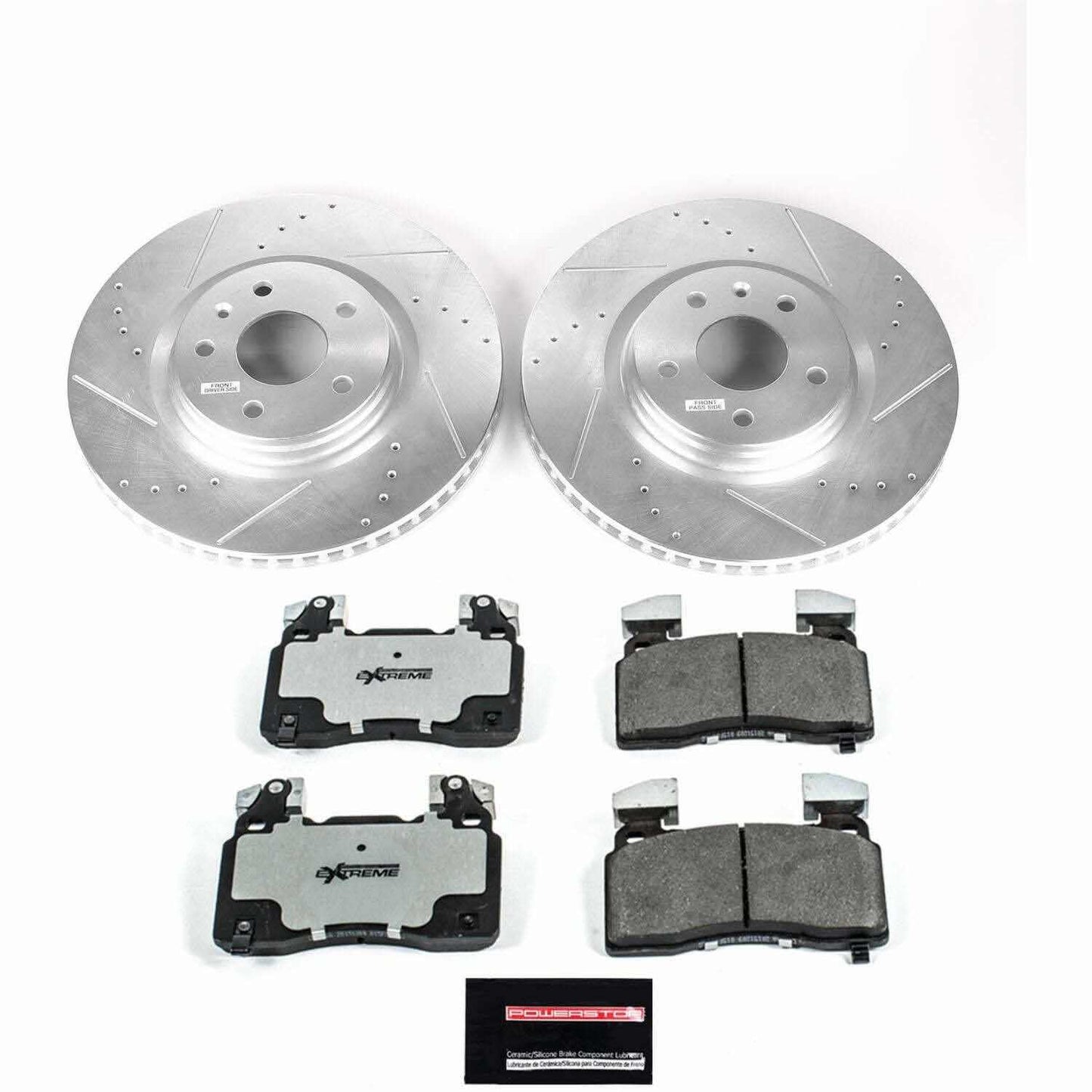 PowerStop Power Stop 14-19 Chevrolet Corvette Front Z26 Street Warrior Brake Kit K6534-26