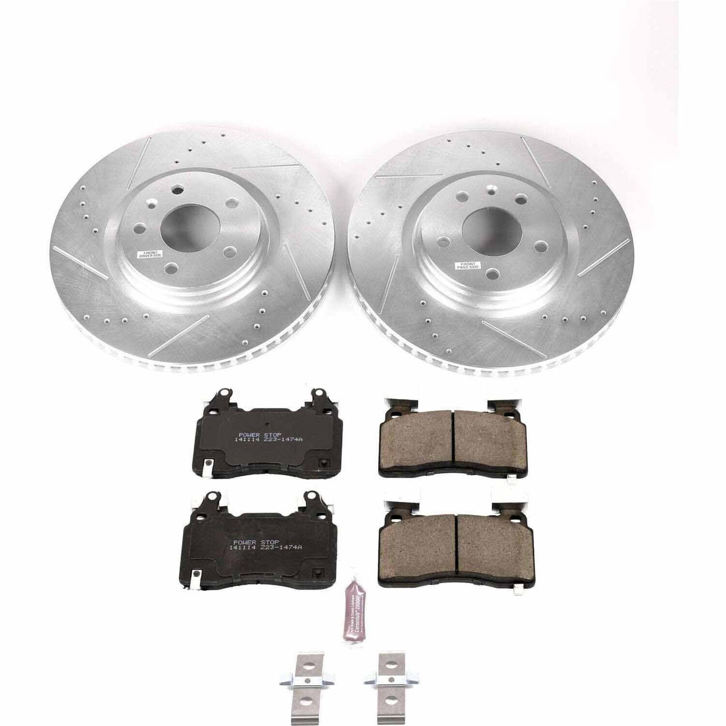 PowerStop Power Stop 14-19 Chevrolet Corvette Front Z23 Evolution Sport Brake Kit K6534