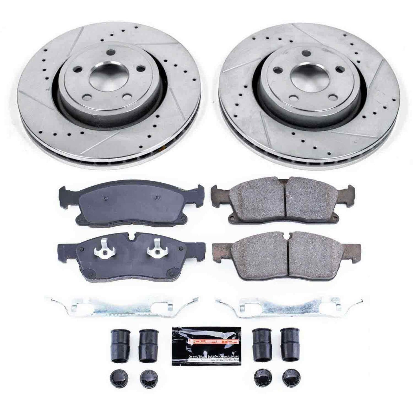 PowerStop Power Stop 13-16 Dodge Durango Front Z23 Evolution Sport Brake Kit K6536