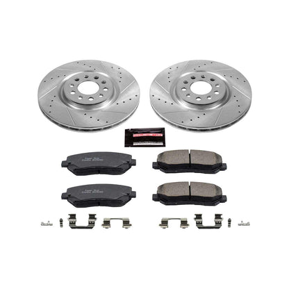 PowerStop Power Stop 15-17 Chrysler 200 Front Z23 Evolution Sport Brake Kit K6538