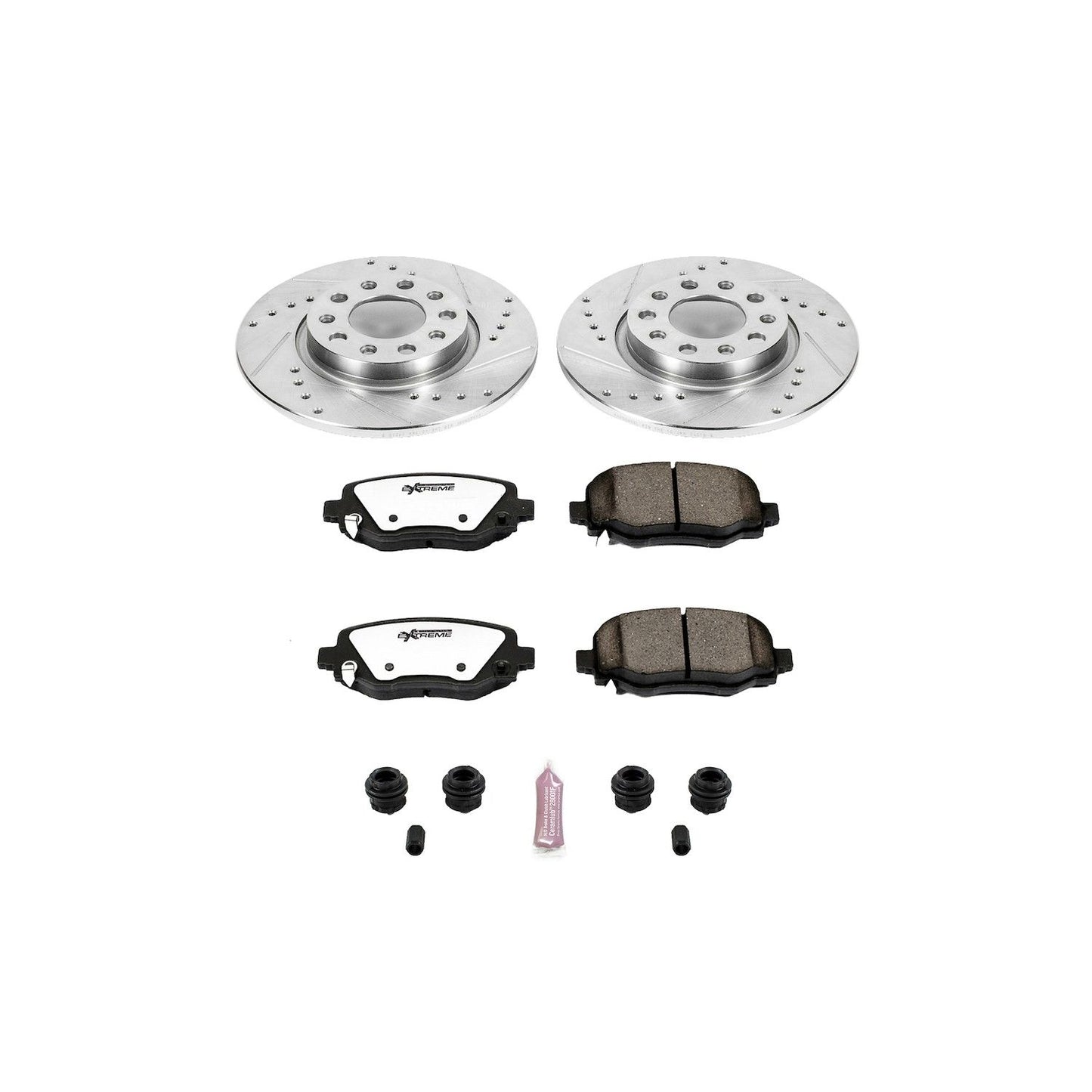 PowerStop Power Stop 15-17 Chrysler 200 Rear Z36 Truck & Tow Brake Kit K6543-36