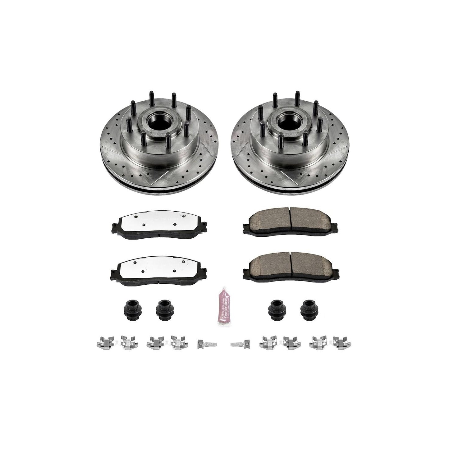 PowerStop Power Stop 2012 Ford F-250 Super Duty Front Z36 Truck & Tow Brake Kit K6550-36