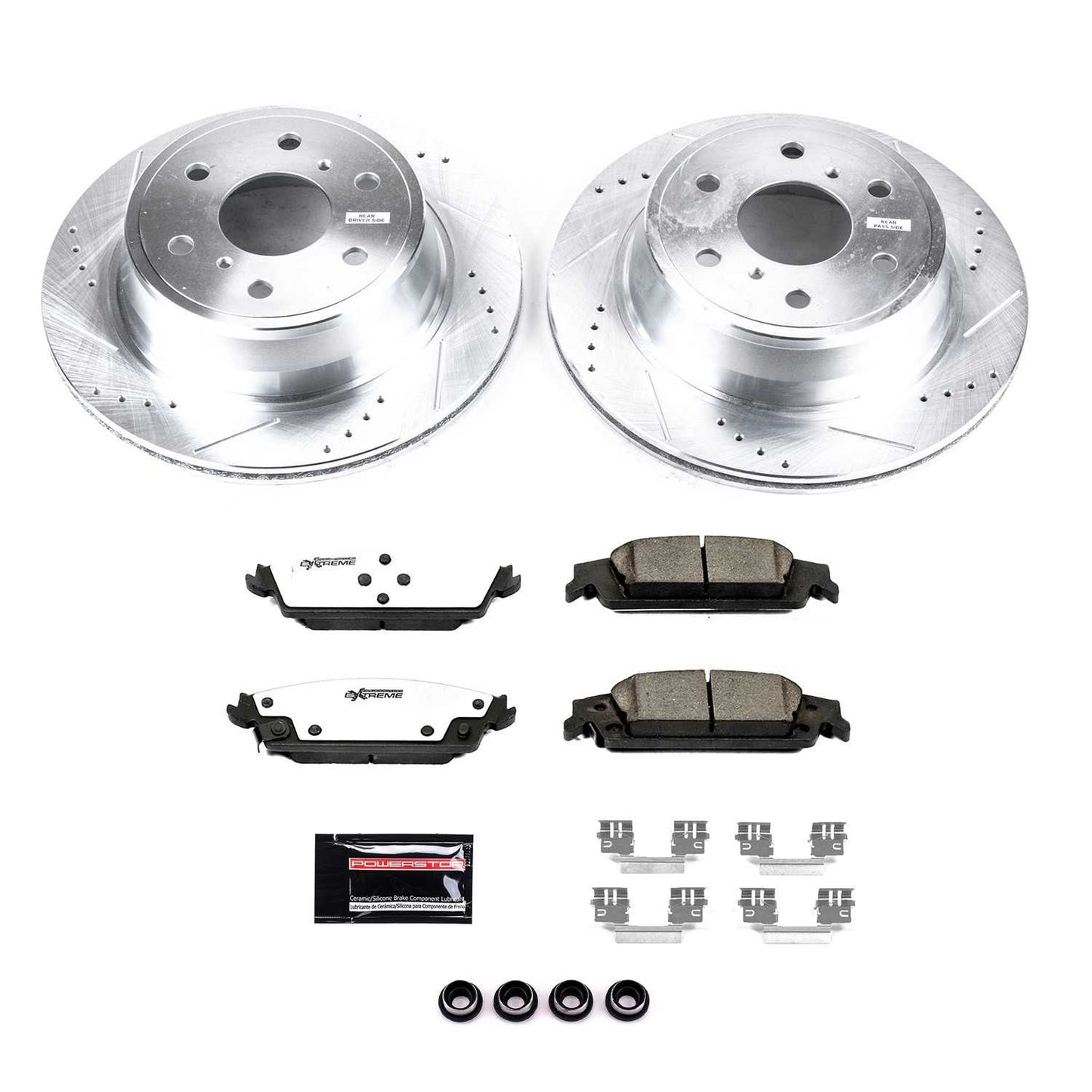 PowerStop Power Stop 15-19 Cadillac Escalade Rear Z36 Truck & Tow Brake Kit K6562-36