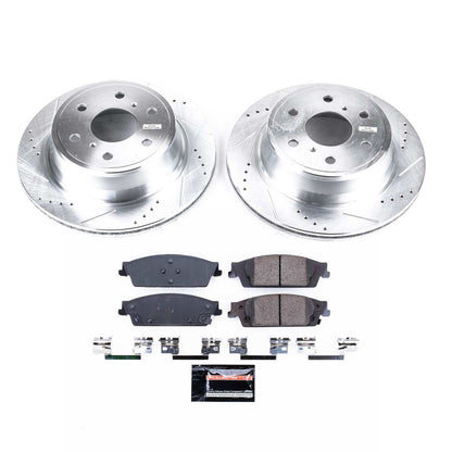 PowerStop Power Stop 15-19 Cadillac Escalade Rear Z23 Evolution Sport Brake Kit K6562