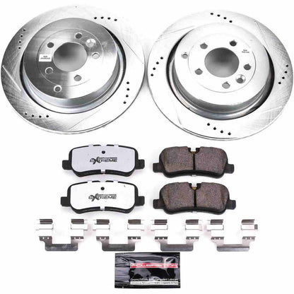 PowerStop Power Stop 10-16 Land Rover LR4 Rear Z36 Truck & Tow Brake Kit K6564-36
