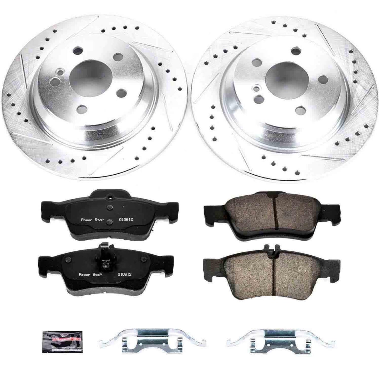 PowerStop Power Stop 10-13 Mercedes-Benz S400 Rear Z23 Evolution Sport Brake Kit K6566