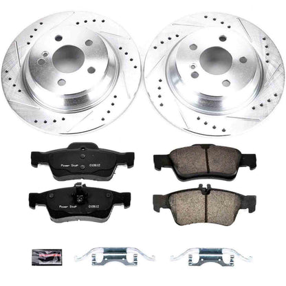 PowerStop Power Stop 10-13 Mercedes-Benz S400 Rear Z23 Evolution Sport Brake Kit K6566