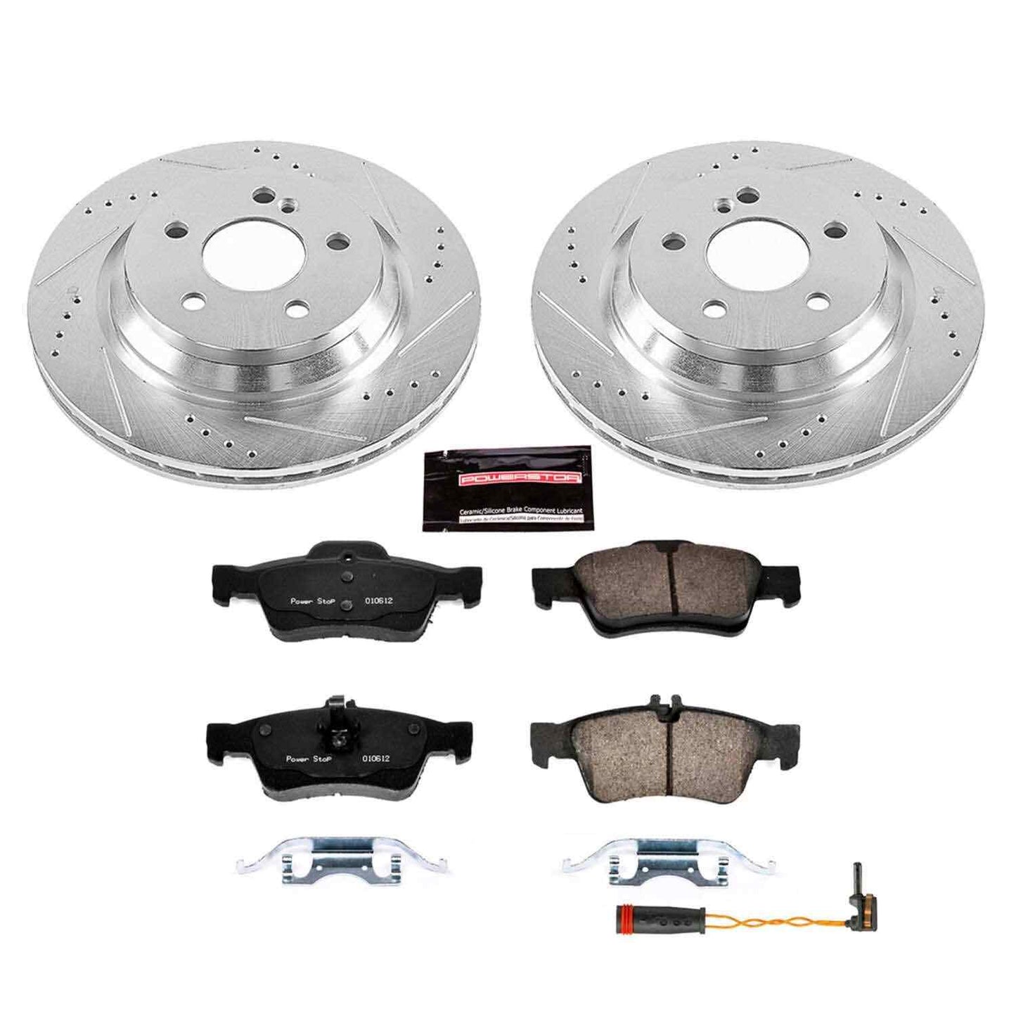 PowerStop Power Stop 12-13 Mercedes-Benz S350 Rear Z23 Evolution Sport Brake Kit K6569