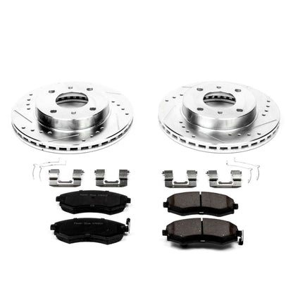 PowerStop Power Stop 91-96 Infiniti G20 Front Z23 Evolution Sport Brake Kit K656