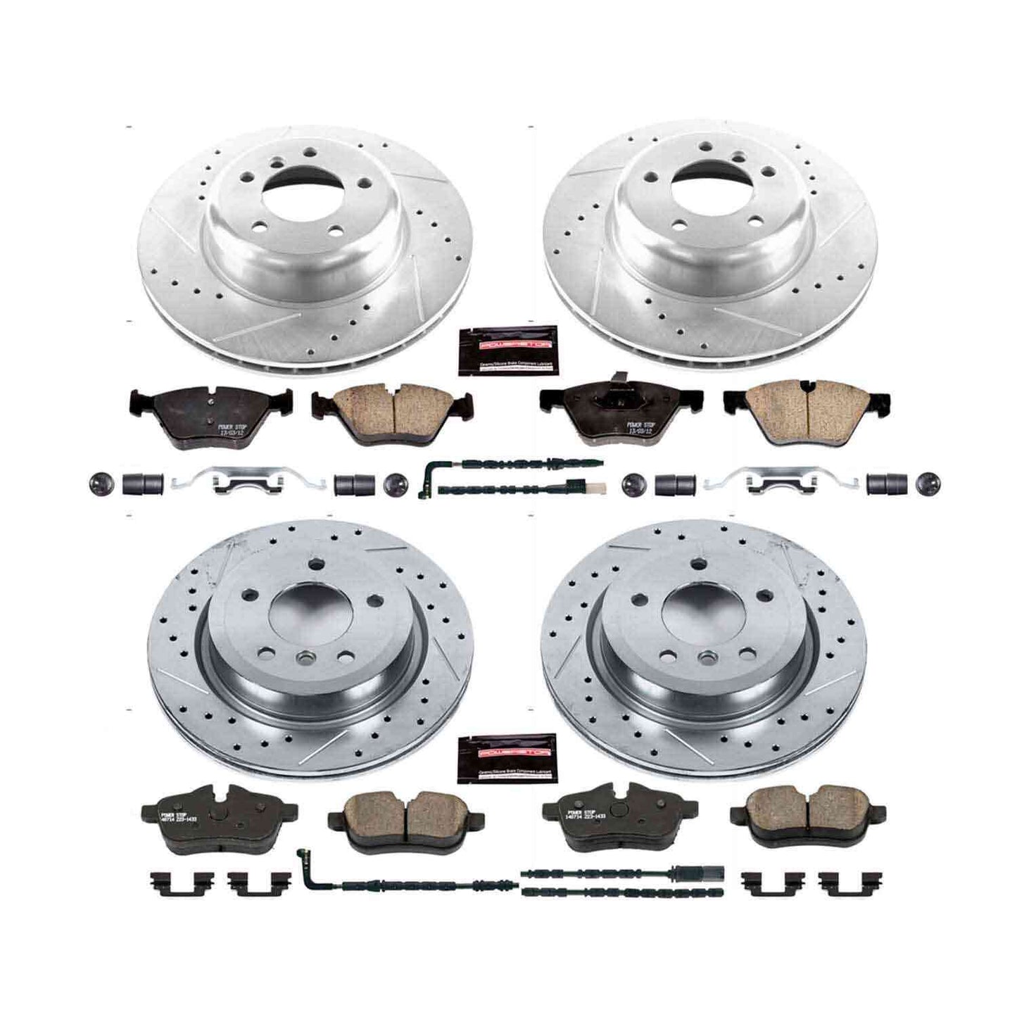 PowerStop Power Stop 09-10 BMW Z4 Front & Rear Z23 Evolution Sport Brake Kit K6579