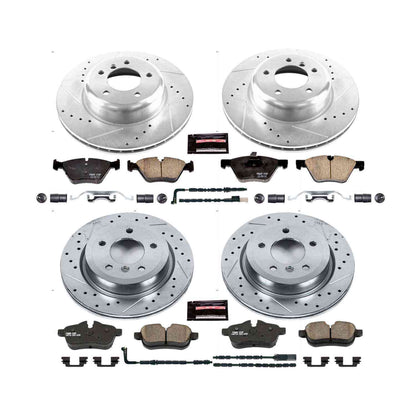 PowerStop Power Stop 09-10 BMW Z4 Front & Rear Z23 Evolution Sport Brake Kit K6579