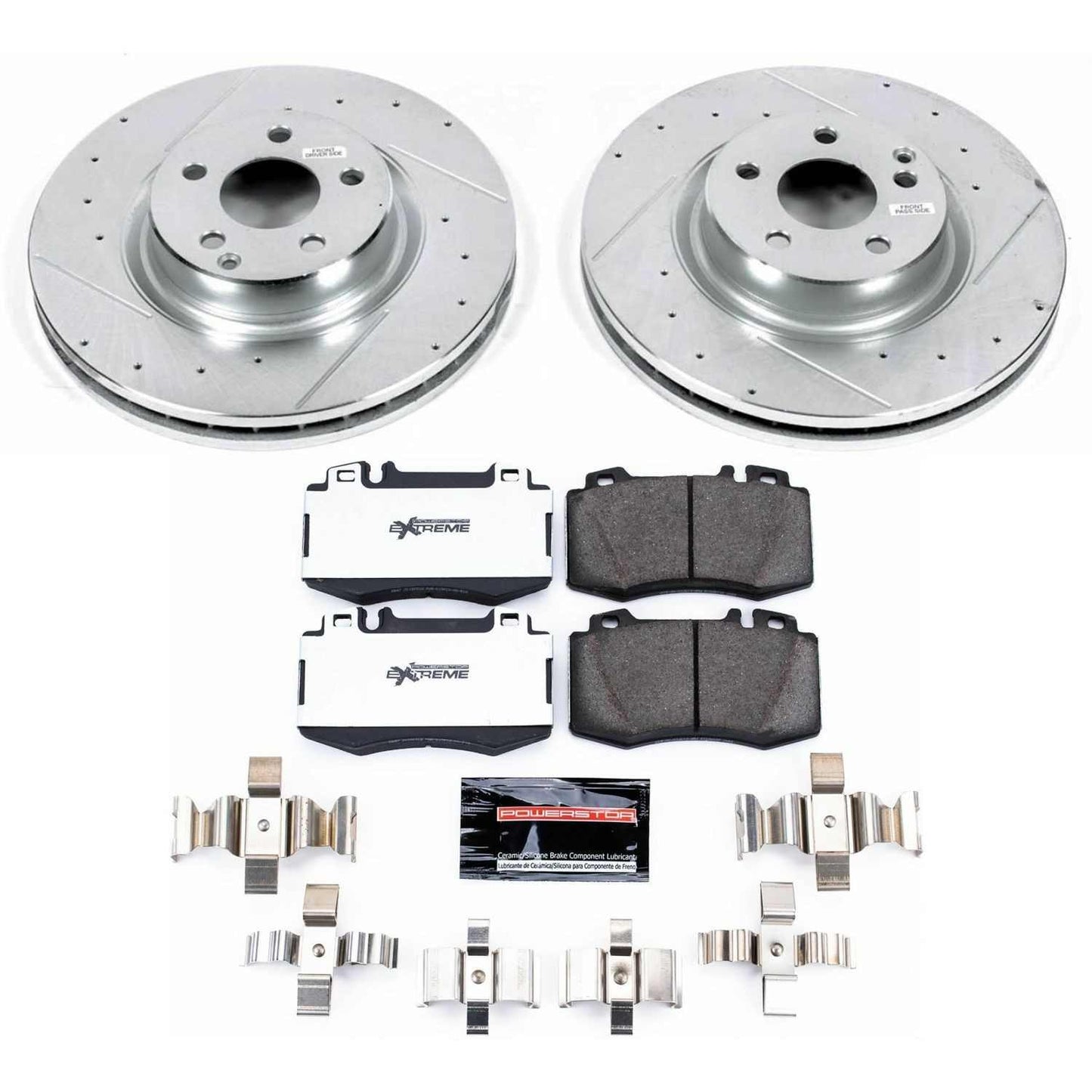 PowerStop Power Stop 2006 Mercedes-Benz CLS500 Front Z26 Street Warrior Brake Kit K6597-26