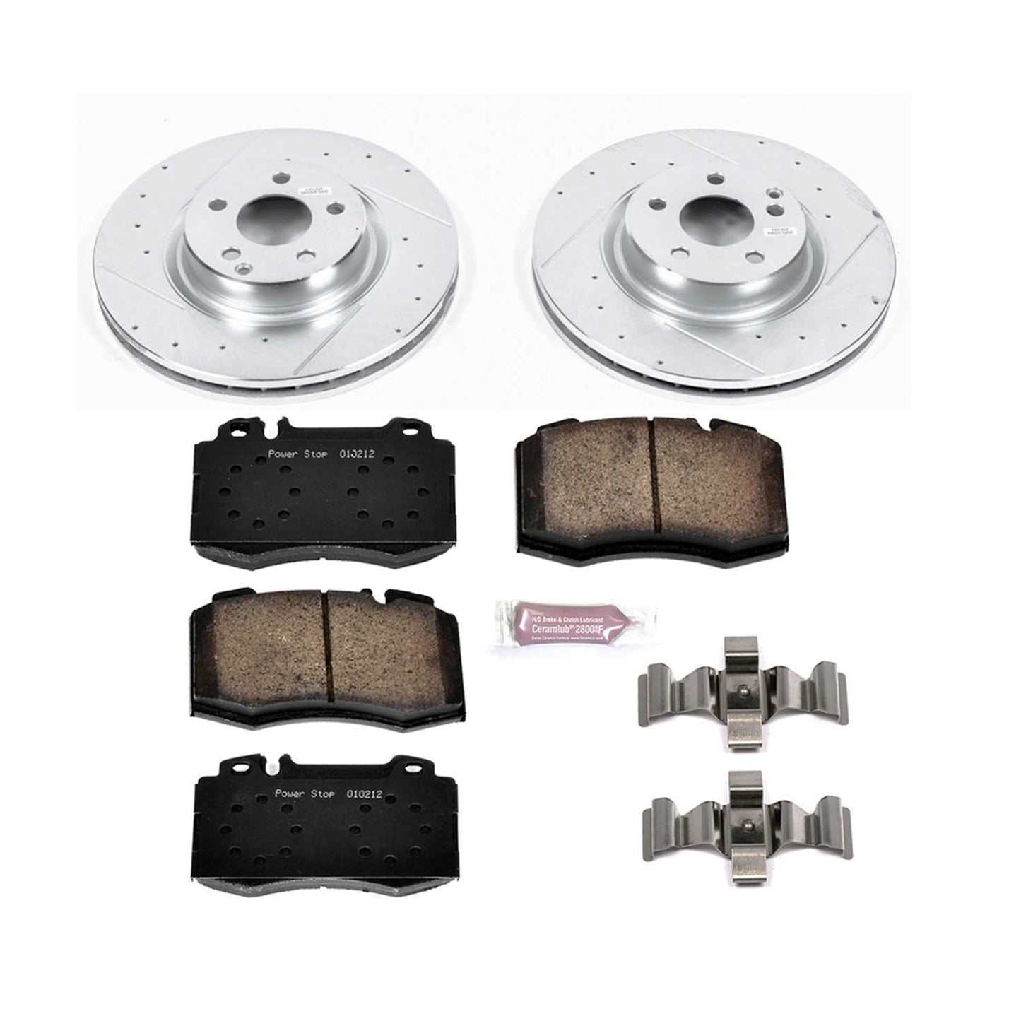 PowerStop Power Stop 2006 Mercedes-Benz CLS500 Front Z23 Evolution Sport Brake Kit K6597