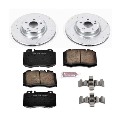 PowerStop Power Stop 07-09 Mercedes-Benz E550 Front Z23 Evolution Sport Brake Kit K6599