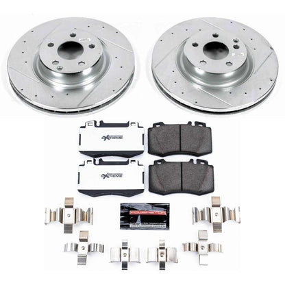 PowerStop Power Stop 08-11 Mercedes-Benz CLS550 Front Z26 Street Warrior Brake Kit K6601-26
