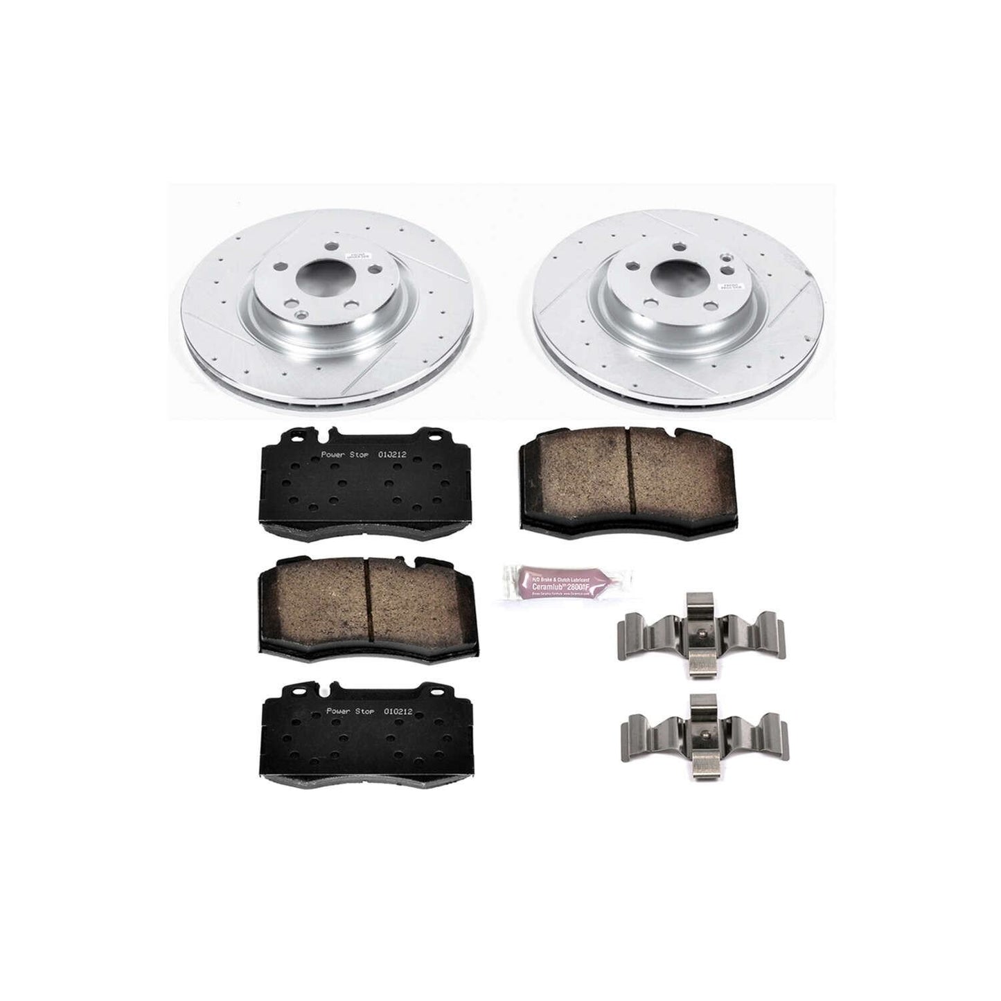 PowerStop Power Stop 08-11 Mercedes-Benz CLS550 Front Z23 Evolution Sport Brake Kit K6601