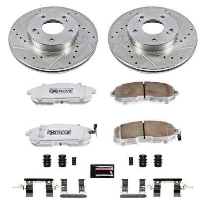 PowerStop Power Stop 96-99 Infiniti I30 Front Z26 Street Warrior Brake Kit K660-26