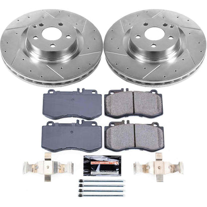 PowerStop Power Stop 10-16 Mercedes-Benz E350 Front Z23 Evolution Sport Brake Kit K6640