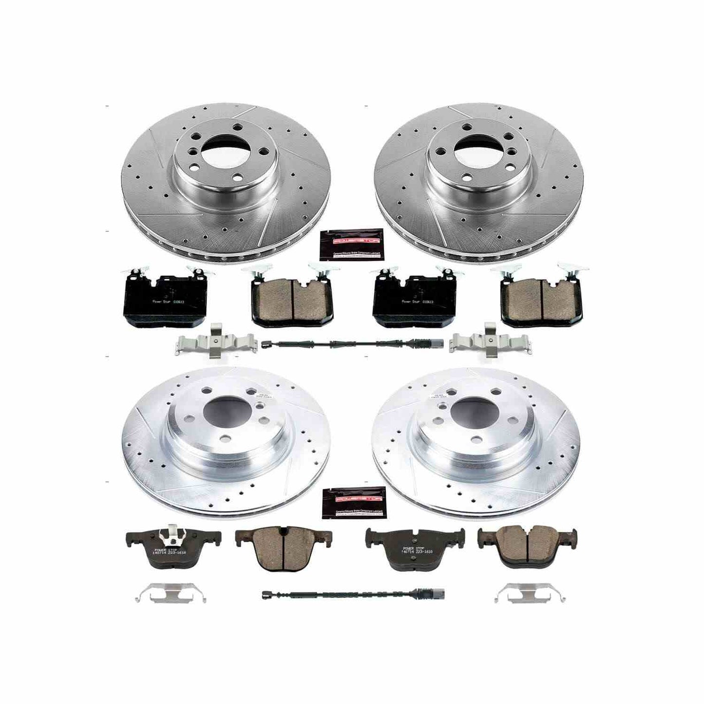 PowerStop Power Stop 2016 BMW 328i xDrive Front & Rear Z23 Evolution Sport Brake Kit K6654