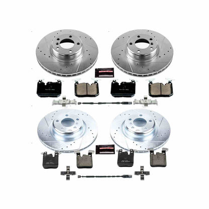 PowerStop Power Stop 14-16 BMW 228i Front & Rear Z23 Evolution Sport Brake Kit K6655