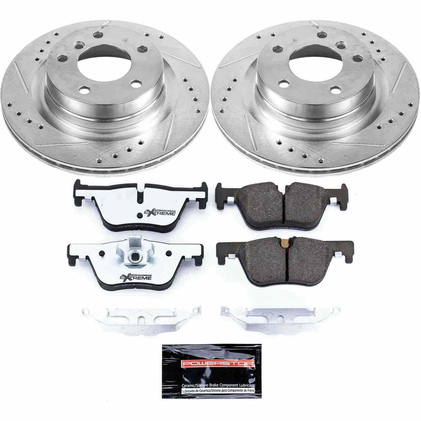 PowerStop Power Stop 14-16 BMW 228i Rear Z26 Street Warrior Brake Kit K6656-26