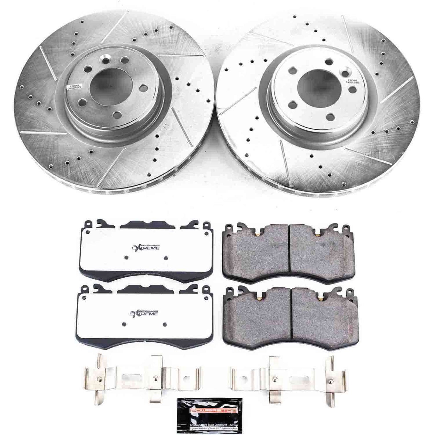 PowerStop Power Stop 10-13 Land Rover Range Rover Sport Front Z36 Truck & Tow Brake Kit K6660-36