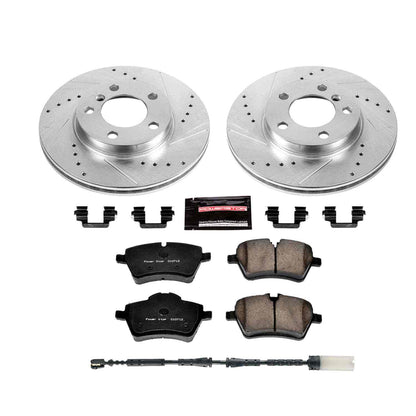 PowerStop Power Stop 11-16 Mini Cooper Countryman Front Z23 Evolution Sport Brake Kit K6662
