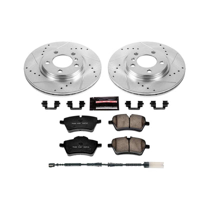 PowerStop Power Stop 11-16 Mini Cooper Countryman Front Z23 Evolution Sport Brake Kit K6665