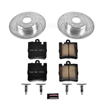 PowerStop Power Stop 00-03 Mercedes-Benz CLK430 Rear Z23 Evolution Sport Brake Kit K6697