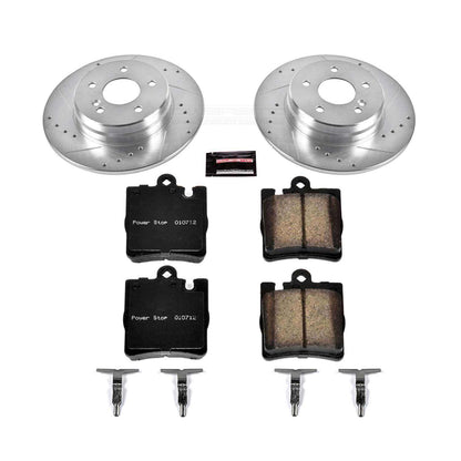 PowerStop Power Stop 03-05 Mercedes-Benz C240 Rear Z23 Evolution Sport Brake Kit K6698