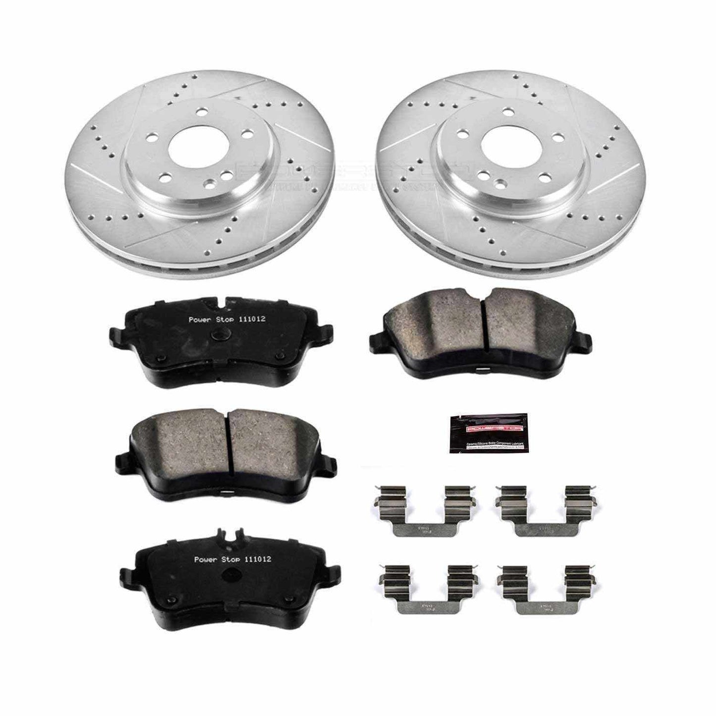 PowerStop Power Stop 06-08 Mercedes-Benz SLK280 Front Z23 Evolution Sport Brake Kit K6702