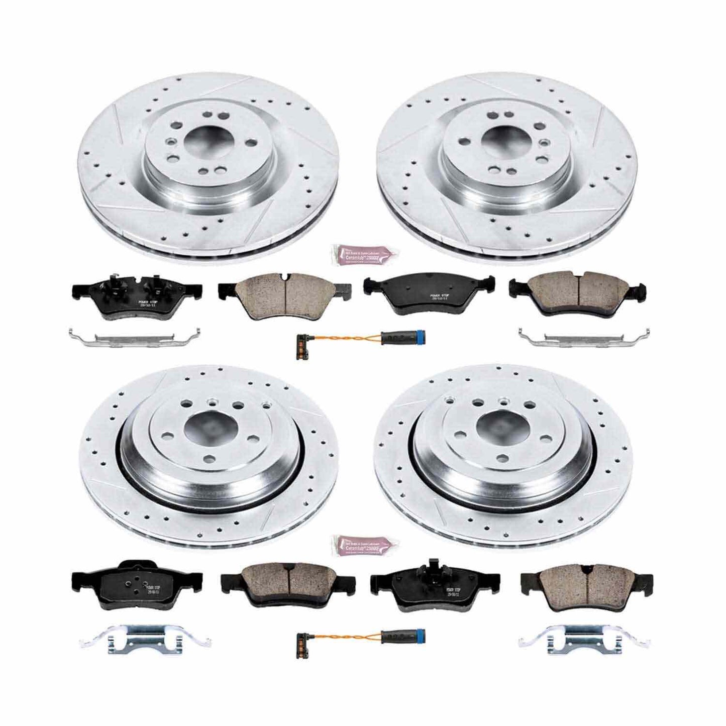 PowerStop Power Stop 05-06 Mercedes-Benz G55 AMG Front & Rear Z23 Evolution Sport Brake Kit K6707