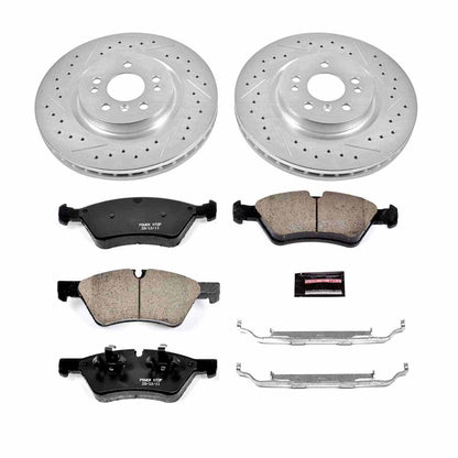 PowerStop Power Stop 10-11 Mercedes-Benz ML450 Front Z23 Evolution Sport Brake Kit K6709