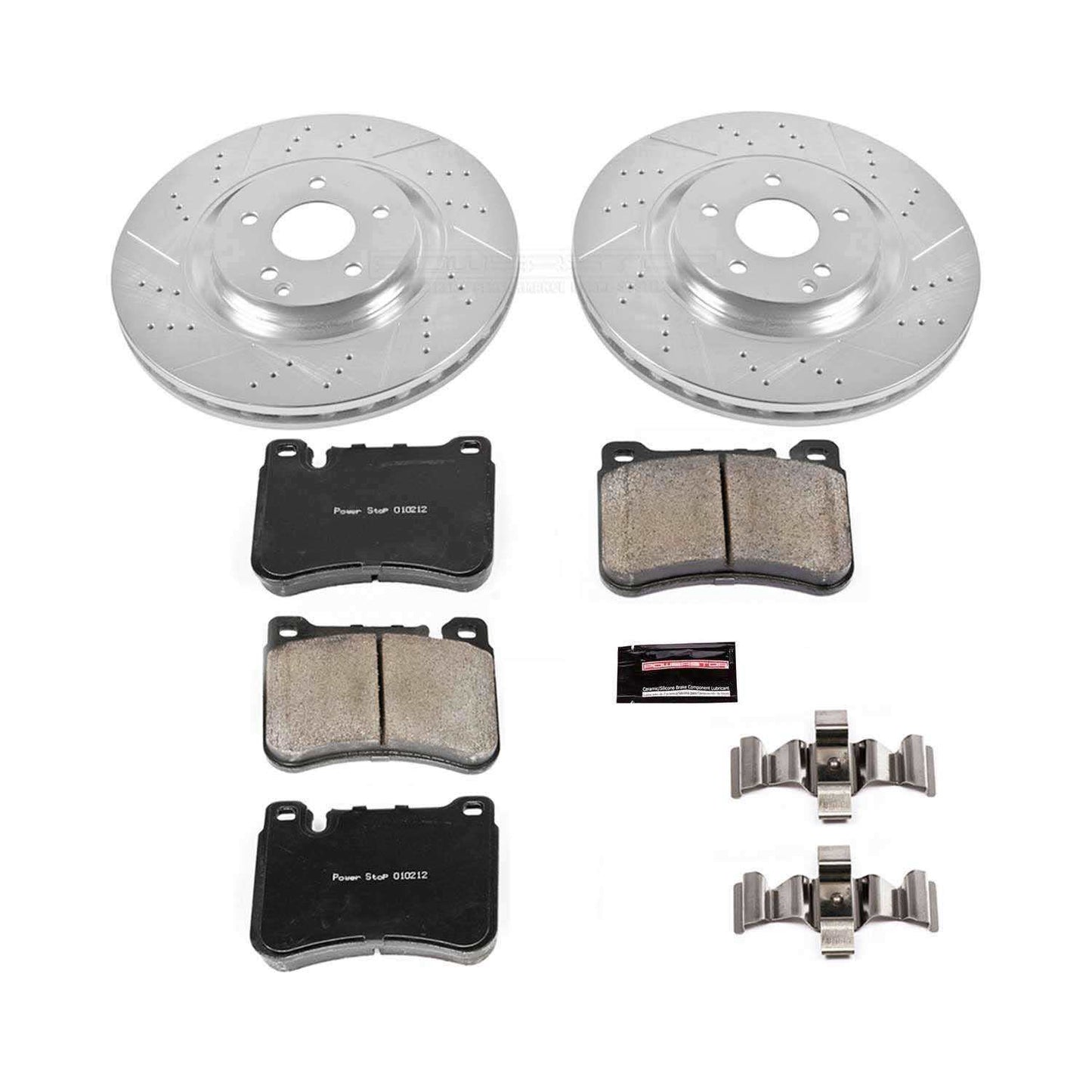 PowerStop Power Stop 06-08 Mercedes-Benz SLK280 Front Z23 Evolution Sport Brake Kit K6713