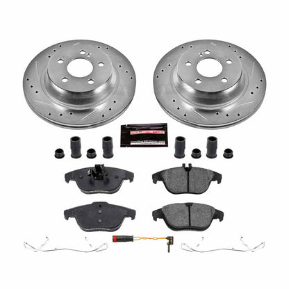 PowerStop Power Stop 13-15 Mercedes-Benz GLK250 Rear Z23 Evolution Sport Brake Kit K6715